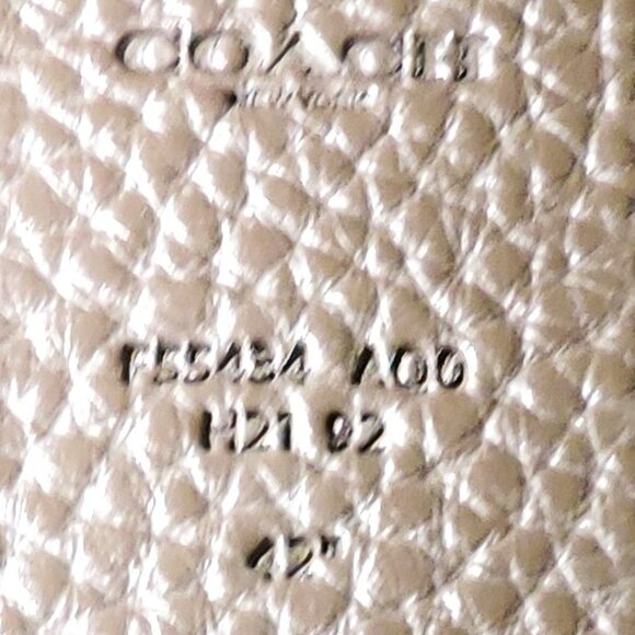 Coach Belt Reversible F55434 Black Dark Brown With 2 Buckles In Original Box - Picture 14 of 15